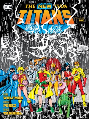 cover image of The New Teen Titans (1980), Volume 6